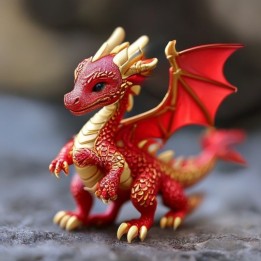 Mini Dragon Porte-clés McGybeer 3D | minifab3d