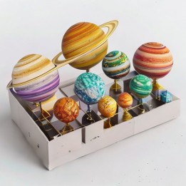 Système Solaire Maquette Pédagogique 3D | minifab3d