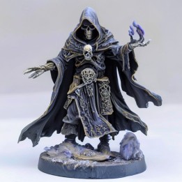 Nécromancien Miniature D&D 28mm — Figurine 3D | minifab3d