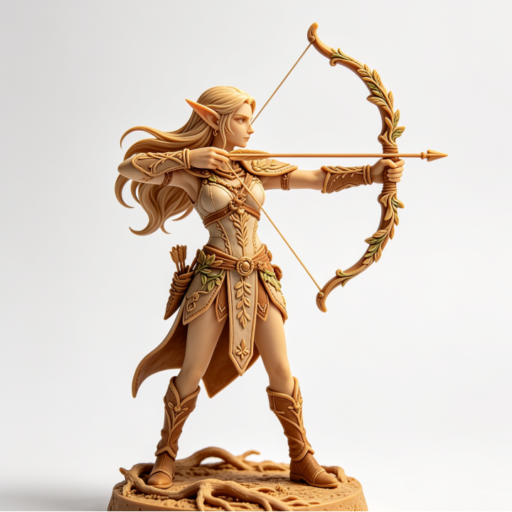 Elfe Sylvain archer