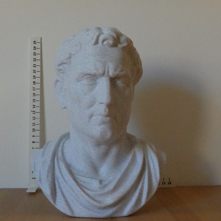 Buste Jules César – Statue 3D | minifab3d