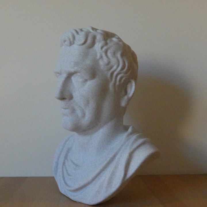 Buste Jules César – Statue 3D | minifab3d