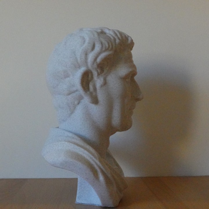 Buste Jules César – Statue 3D | minifab3d