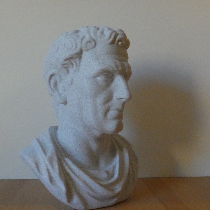 Buste Jules César – Statue 3D | minifab3d