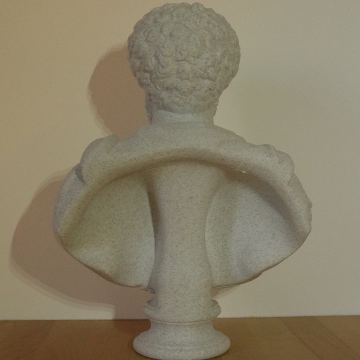 Buste Marc Aurèle empereur philosophe romain | minifab3d