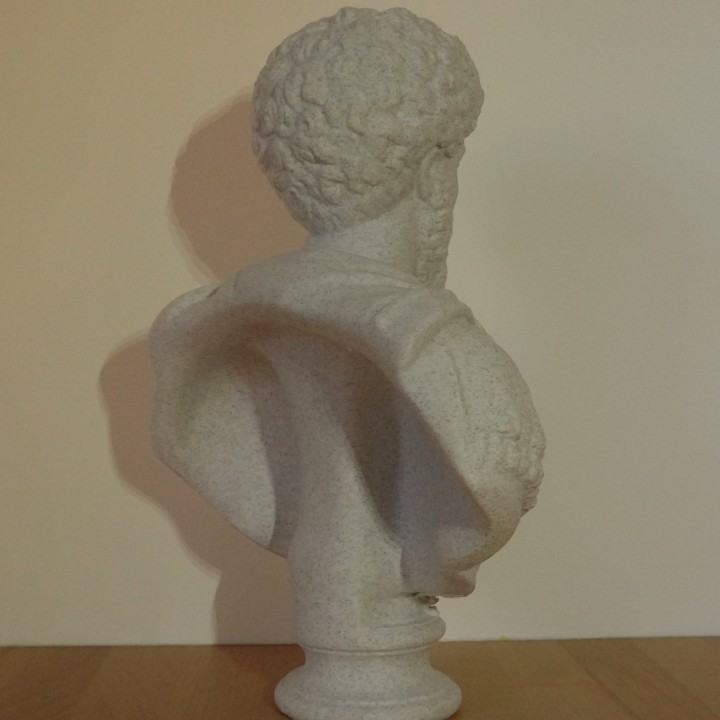 Buste Marc Aurèle empereur philosophe romain | minifab3d
