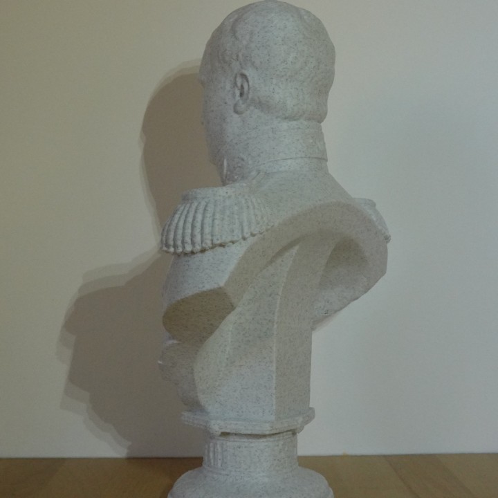 Buste Napoléon Bonaparte empereur français | minifab3d