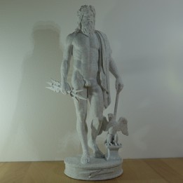 Statue Zeus roi des dieux grecs | minifab3d