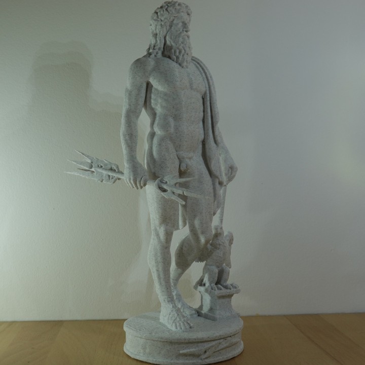 Statue Zeus roi des dieux grecs | minifab3d
