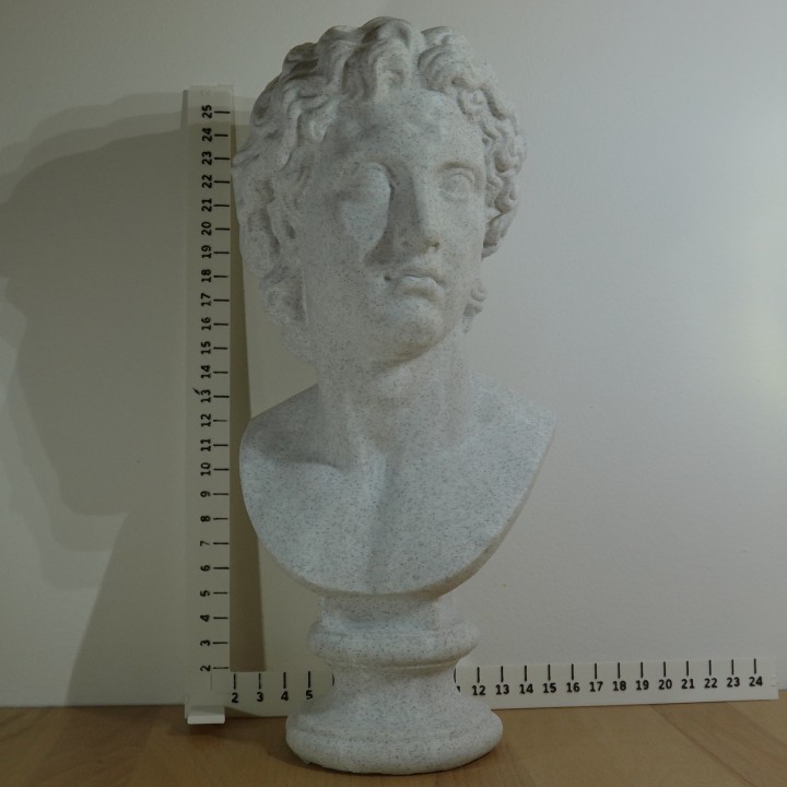 Buste Alexandre le Grand roi de Macédoine | minifab3d