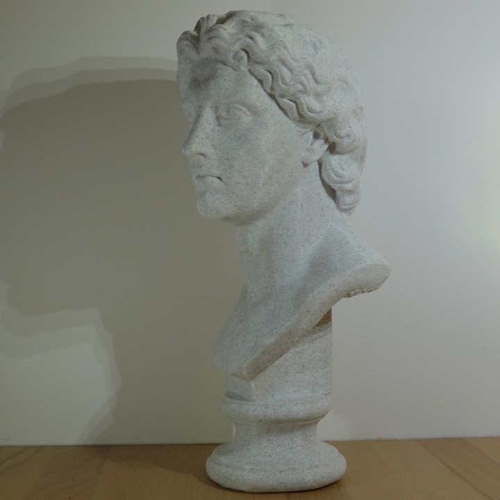 Buste Alexandre le Grand roi de Macédoine | minifab3d