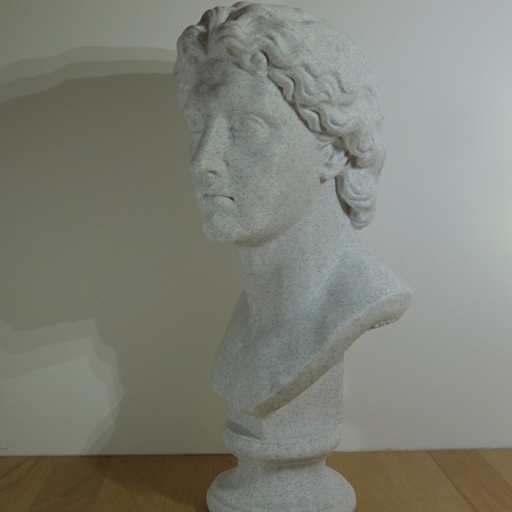 Buste Alexandre le Grand roi de Macédoine | minifab3d