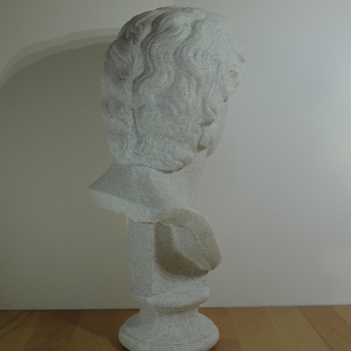 Buste Alexandre le Grand roi de Macédoine | minifab3d