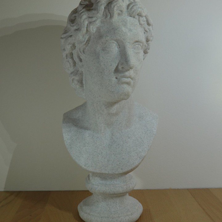 Buste Alexandre le Grand roi de Macédoine | minifab3d