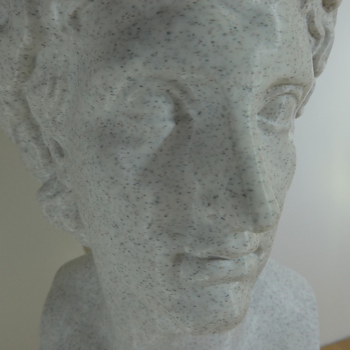 Buste Alexandre le Grand roi de Macédoine | minifab3d