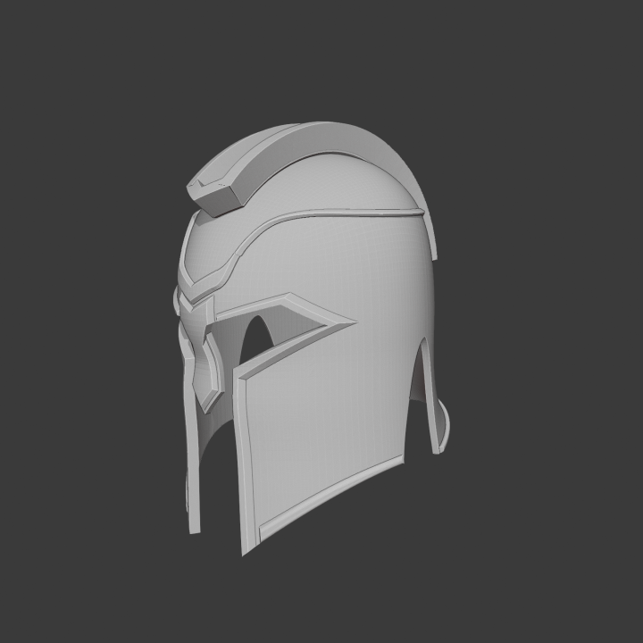 Casque Corinthien style Spartiate | minifab3d