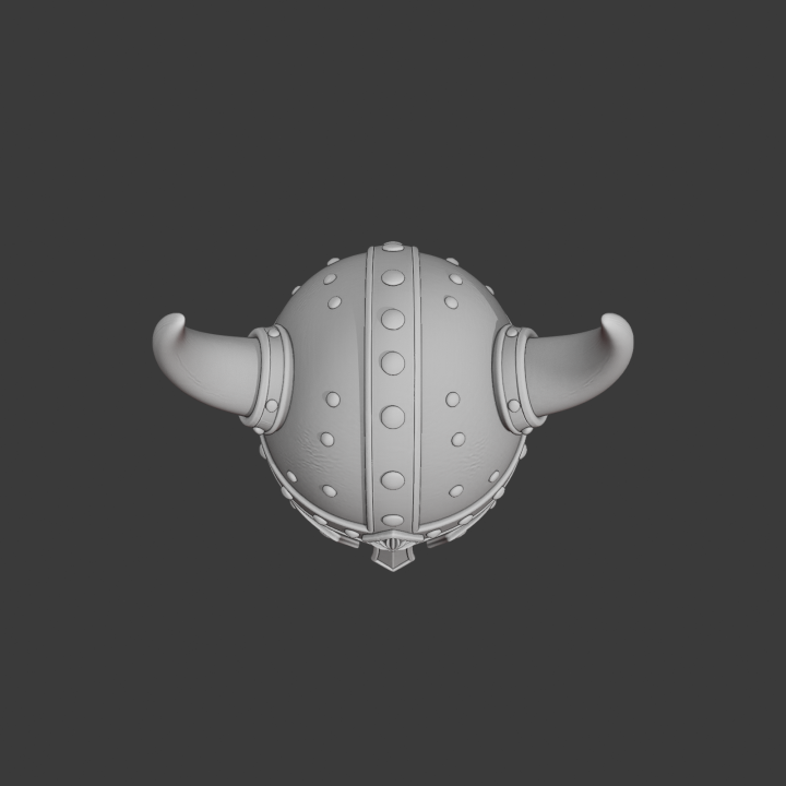 Casque Viking à cornes guerrier nordique | minifab3d