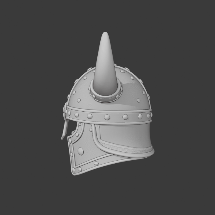 Casque Viking à cornes guerrier nordique | minifab3d
