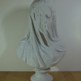 Buste Femme Voilée sculpture antique