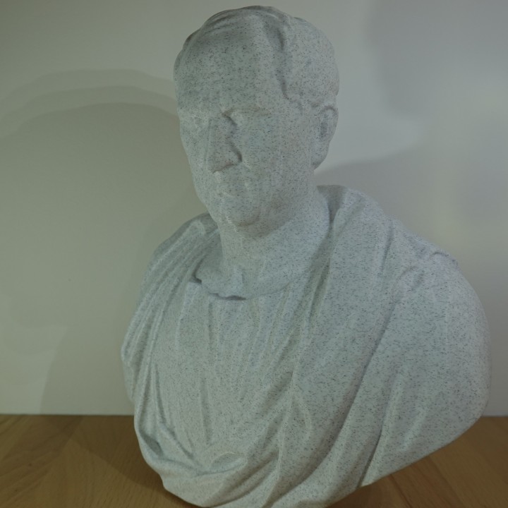 Buste de Cicéron orateur romain | minifab3d