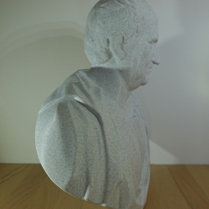 Buste de Cicéron orateur romain | minifab3d