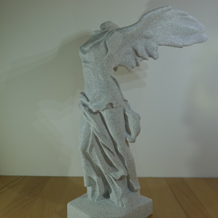 Victoire de Samothrace Niké ailée | minifab3d