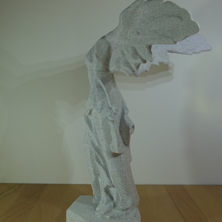 Victoire de Samothrace Niké ailée | minifab3d