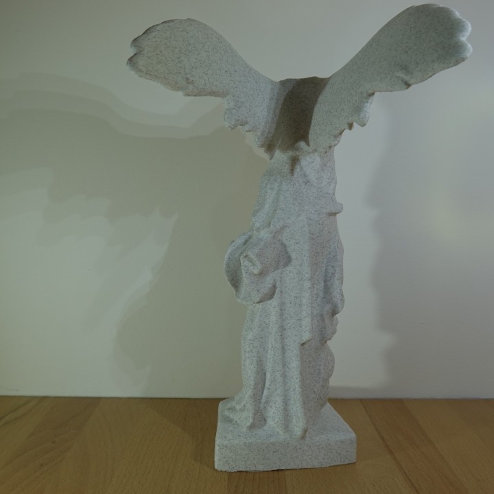 Victoire de Samothrace Niké ailée | minifab3d
