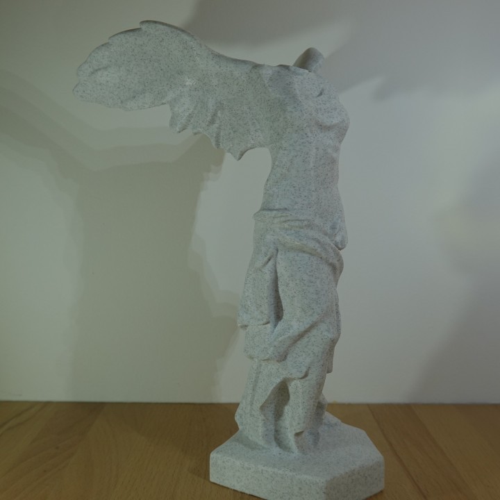 Victoire de Samothrace Niké ailée | minifab3d