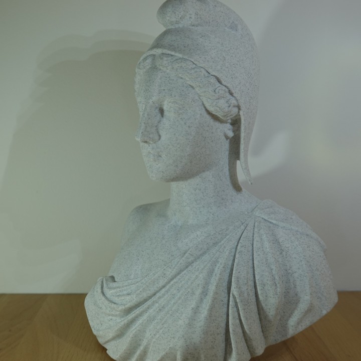Buste de Marianne symbole de France | minifab3d