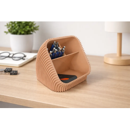 Organisateur de bureau imprimé 3D PLA – Made in France