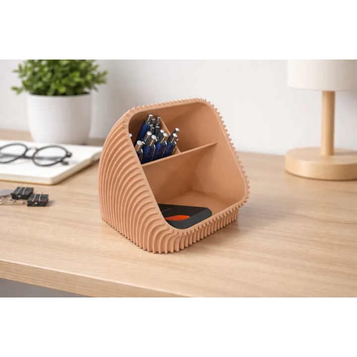 Organisateur de bureau imprimé 3D PLA – Made in France