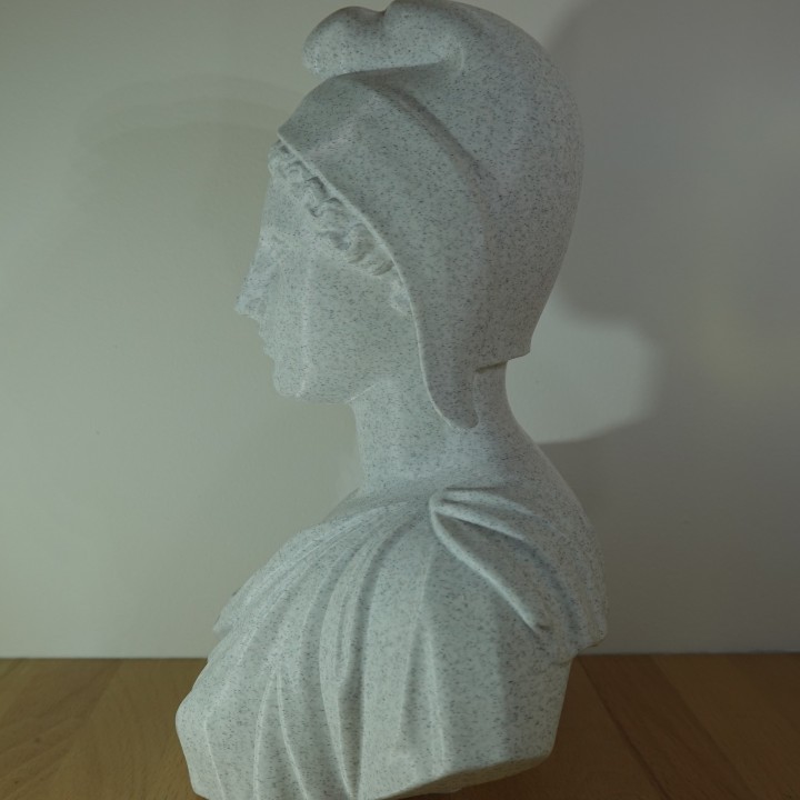 Buste de Marianne symbole de France | minifab3d