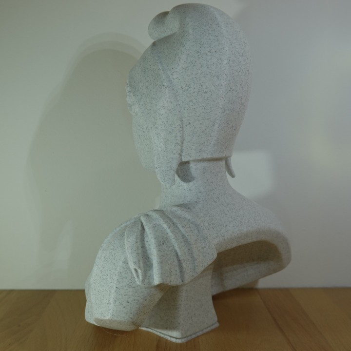 Buste de Marianne symbole de France | minifab3d