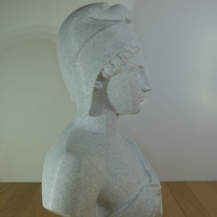 Buste de Marianne symbole de France | minifab3d