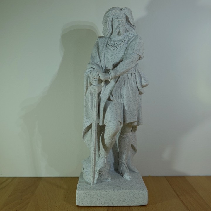 Statue Vercingétorix chef gaulois,
