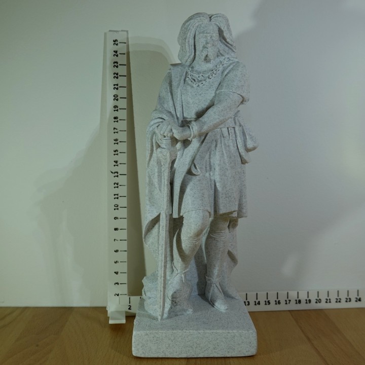 Statue Vercingétorix chef gaulois | minifab3d