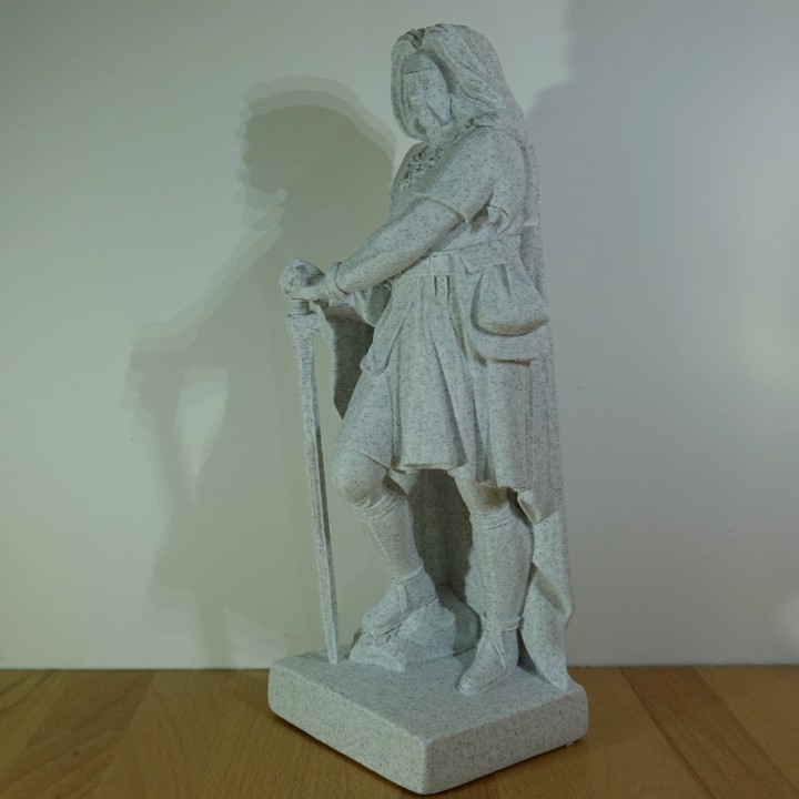 Statue Vercingétorix chef gaulois | minifab3d