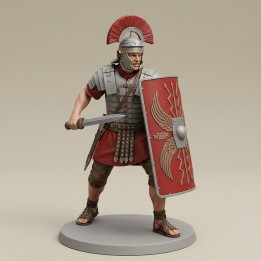 Figurine Légionnaire romain — miniFAB3D