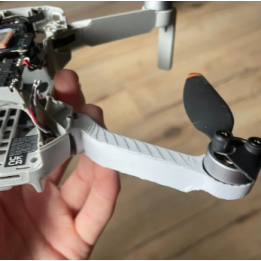 Bras de drone et support moteur impression 3D | minifab3d