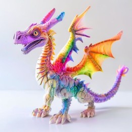 Dragon Articulé Flexi S – Jouet 3D | minifab3d