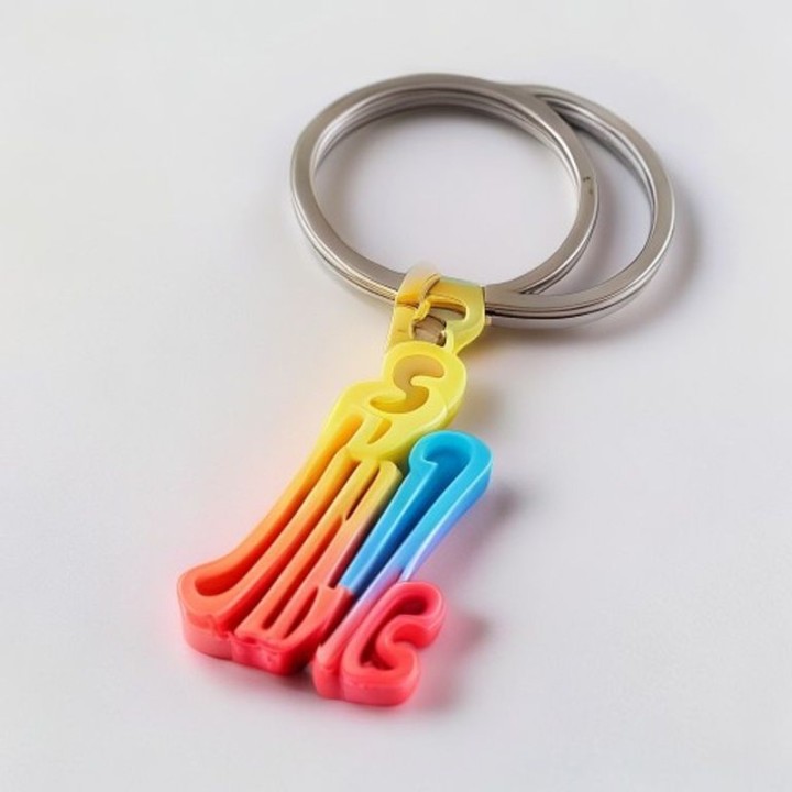 Porte-clés Personnalisé Prénom 3D | minifab3d
