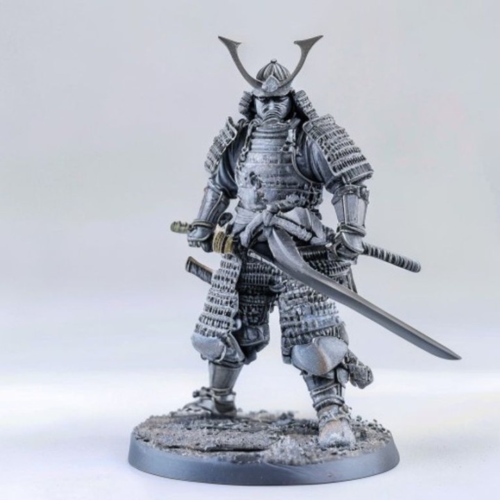 Samouraï Japonais – Figurine 3D | minifab3d