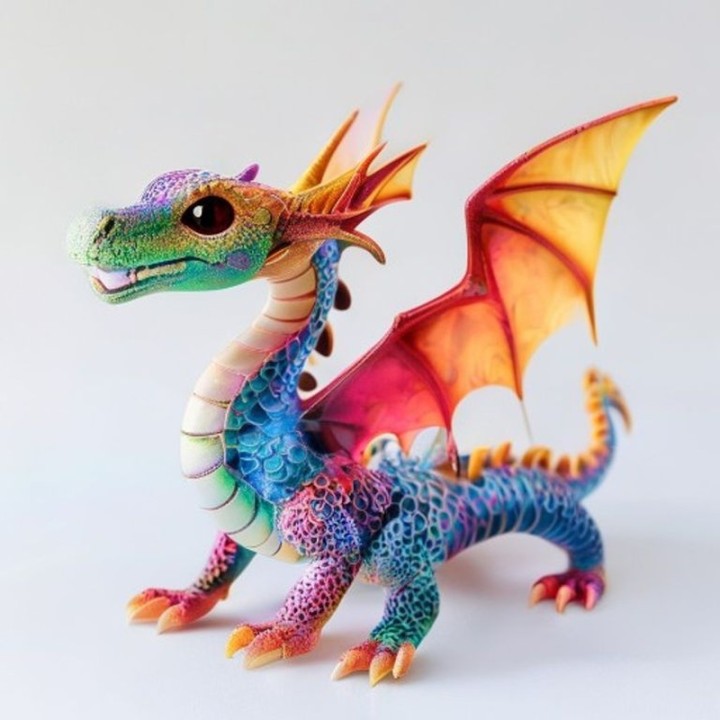 Dragon Articulé Flexi S – Jouet 3D | minifab3d