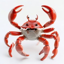 Crabe Articulé Flexi 3D | minifab3d