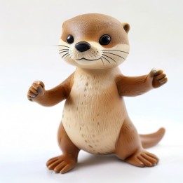 Loutre Articulée Flexi 3D | minifab3d