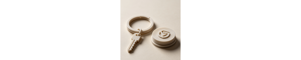 Porte-clés personnalisé & pin's 3D — Fabriqué en France