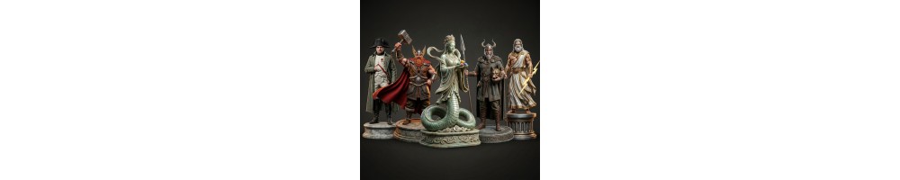 Figurines 3D imprimées en France — Mythologie, Fantasy | MiniFAB3D