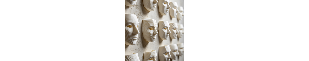 Objets décoratifs imprimés 3D — Vases, sculptures, horloges