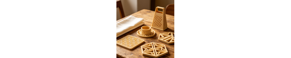 Art de la table imprimé 3D fabriqué en France | MiniFAB3D